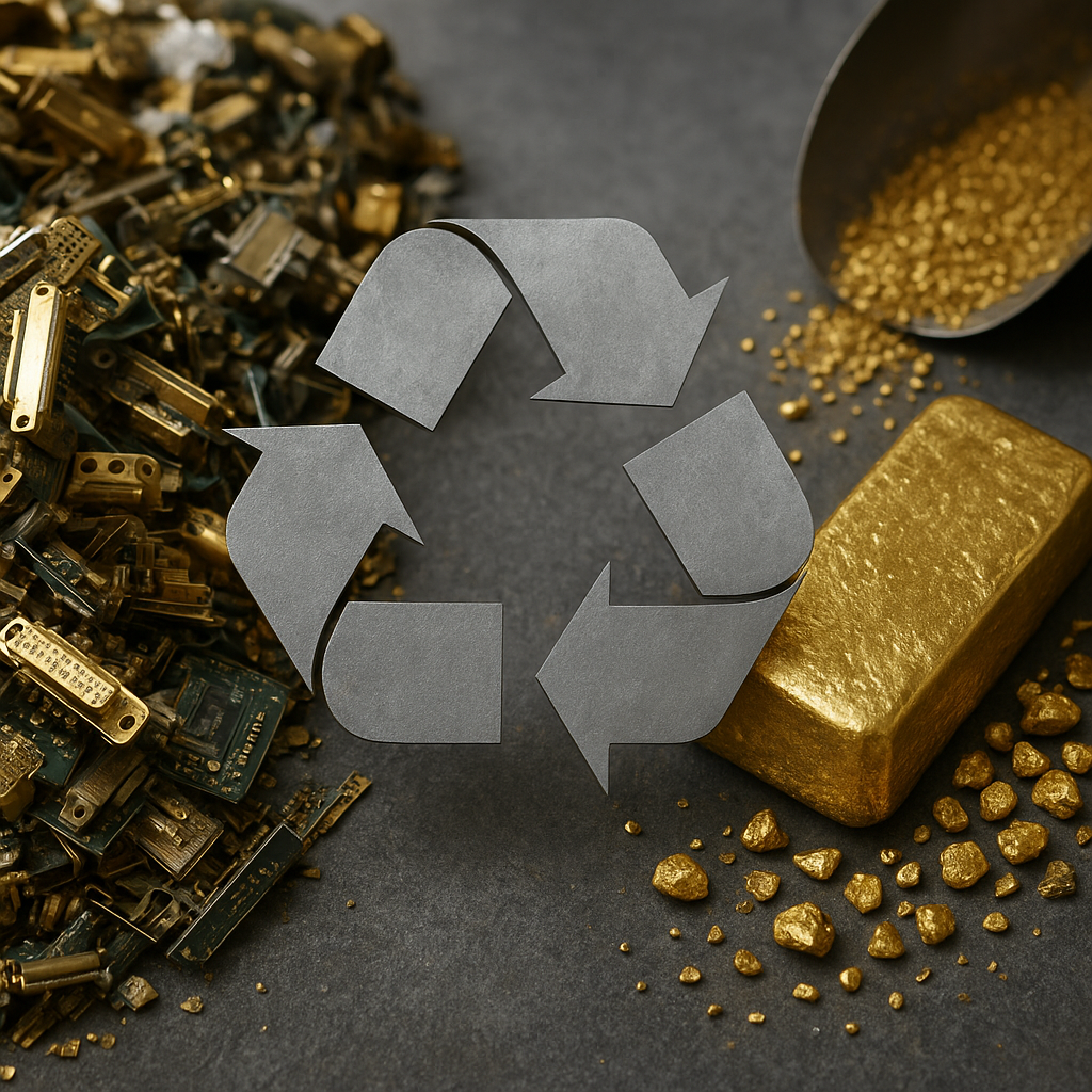 Co to jest złoto recyklingowe i jak powstaje