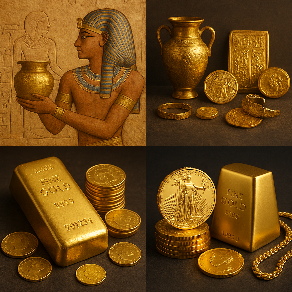 Historia złota – od starożytności po czasy współczesne