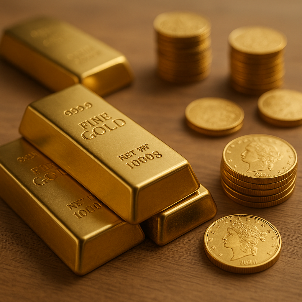 Jak inwestować w złoto fizyczne – sztabki czy monety?