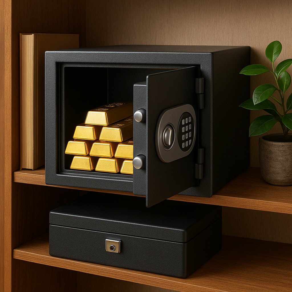Jak przechowywać złoto w domu, aby było bezpieczne