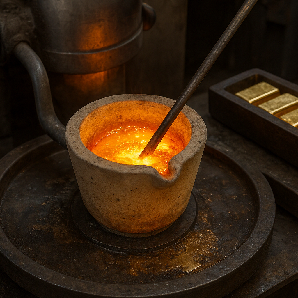 Jak wygląda proces rafinacji złota