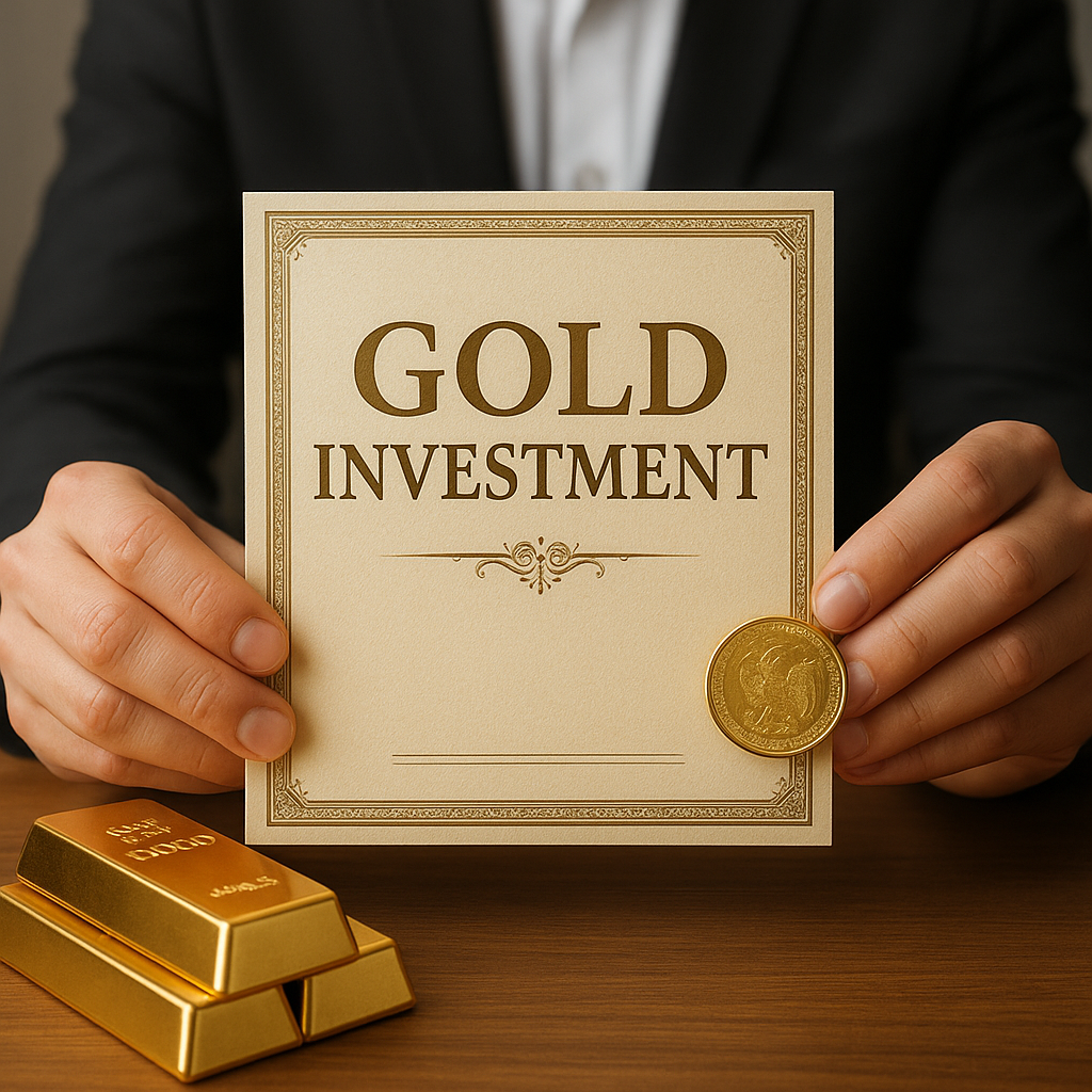 Czym są złote certyfikaty inwestycyjne
