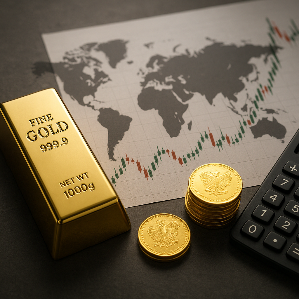 Co wpływa na cenę złota na światowych rynkach