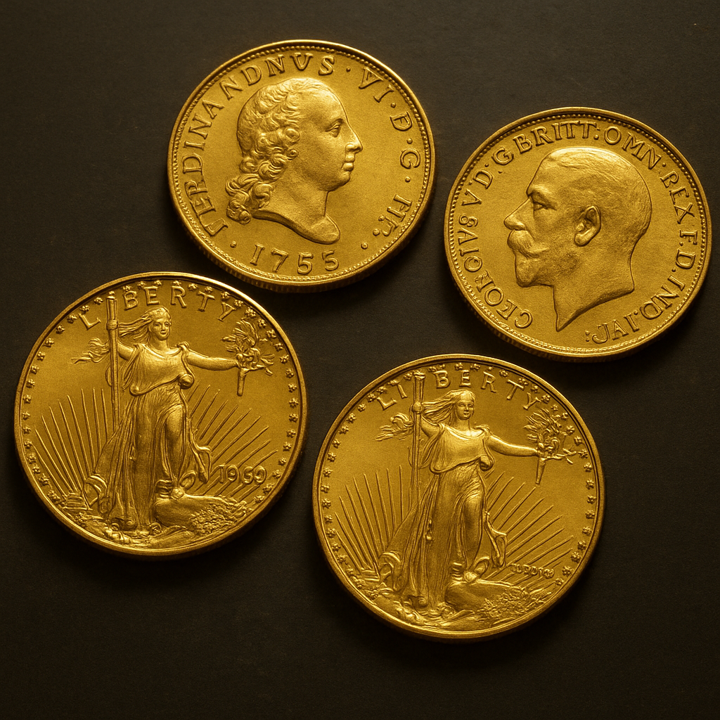 Najdroższe złote monety w historii