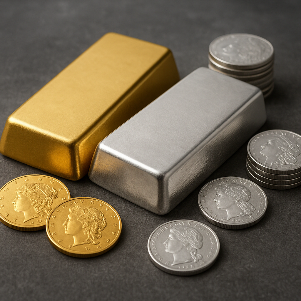 Złoto a srebro – porównanie inwestycyjne