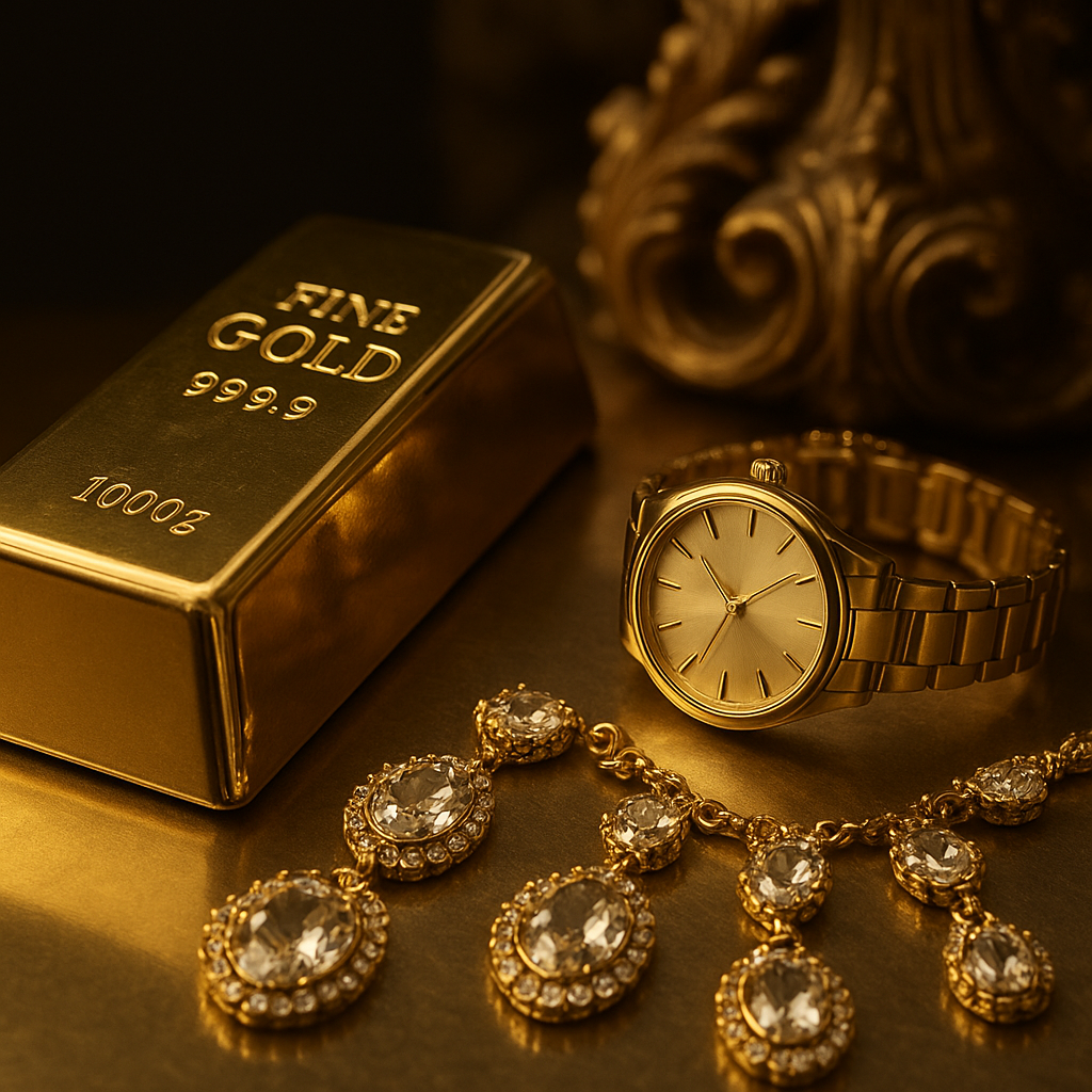 Jak złoto wpływa na kulturę luksusu