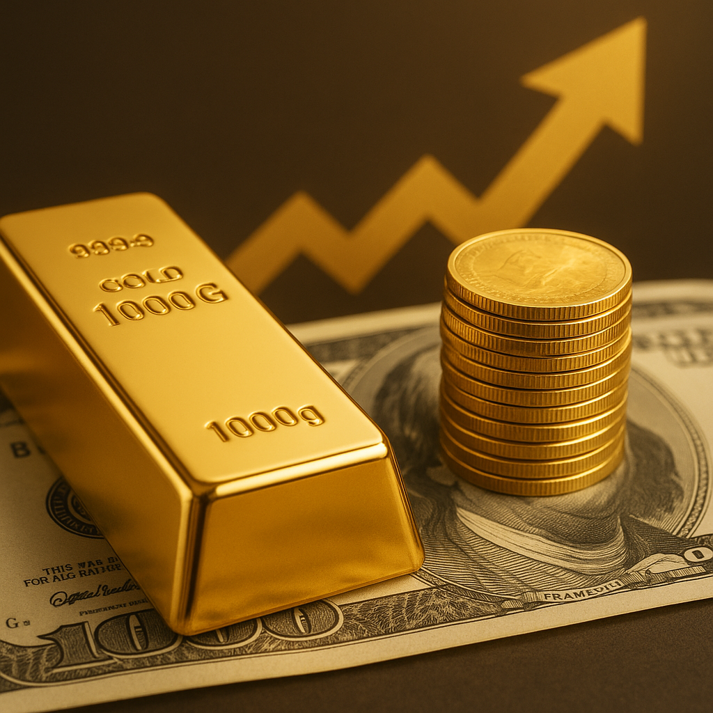 Jak złoto wpływa na wartość walut