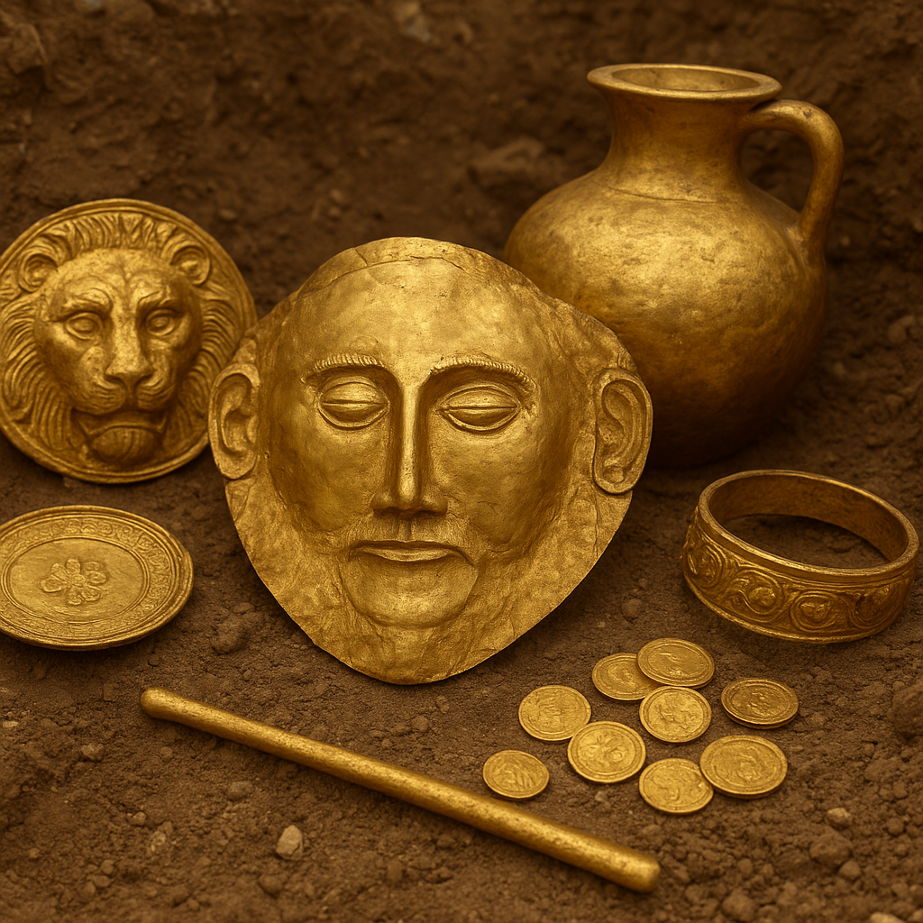 Największe złote odkrycia archeologiczne