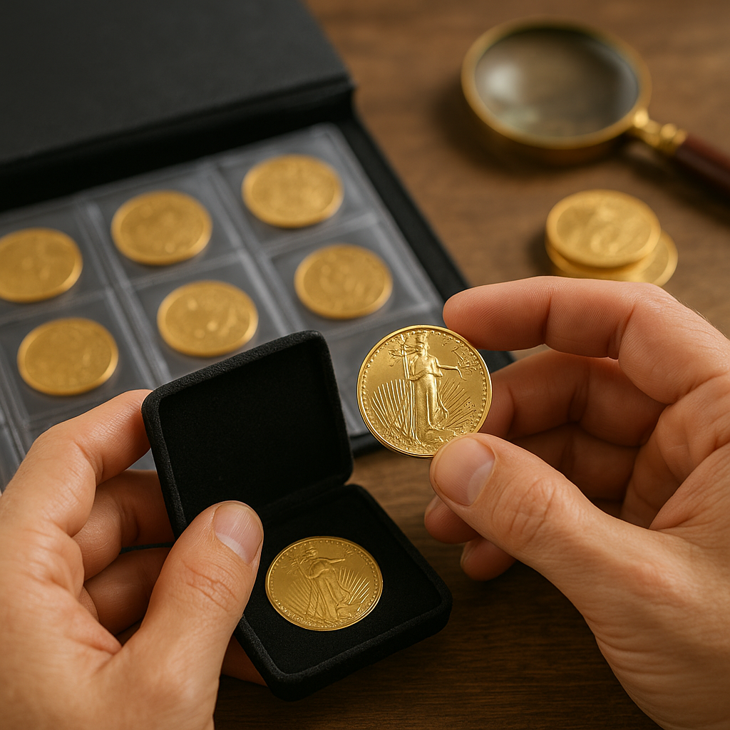 Jak rozpocząć kolekcjonowanie złotych monet