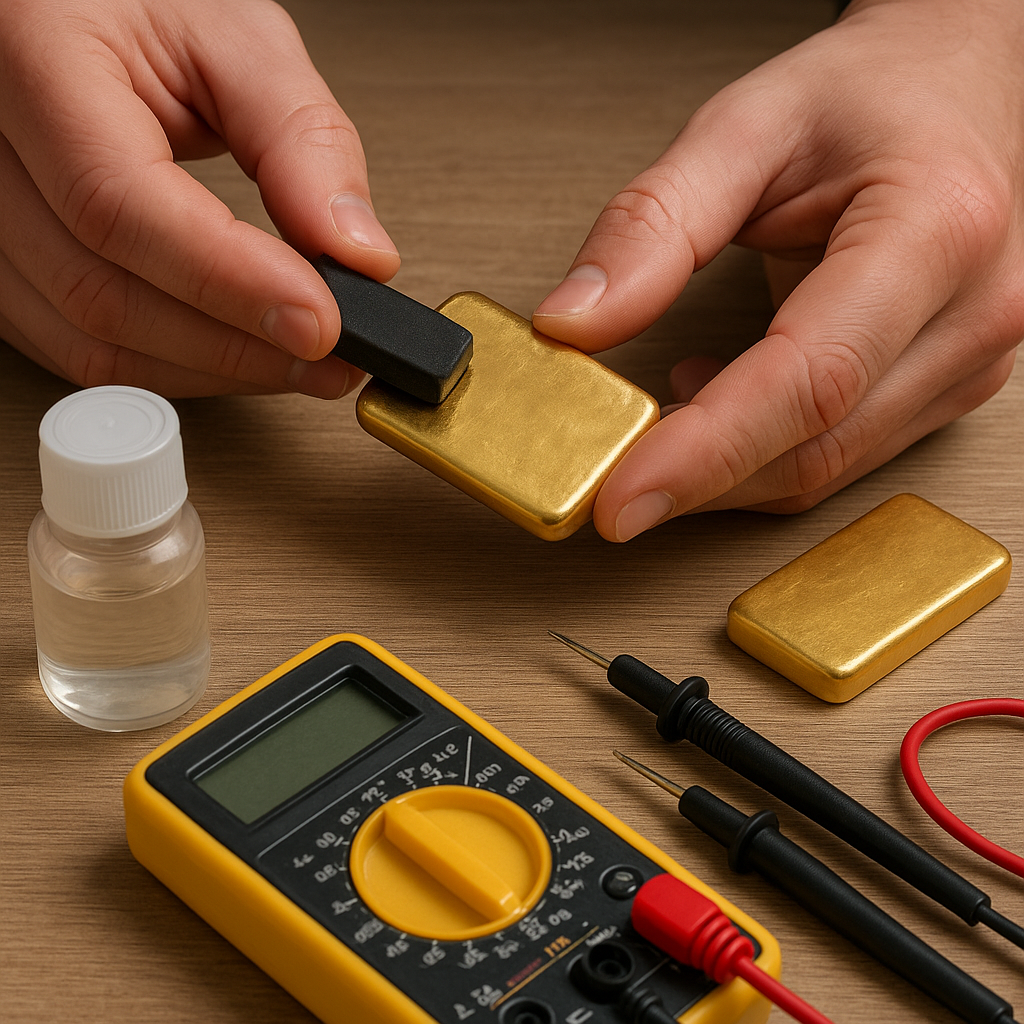 Jak sprawdzić autentyczność złota w domowych warunkach