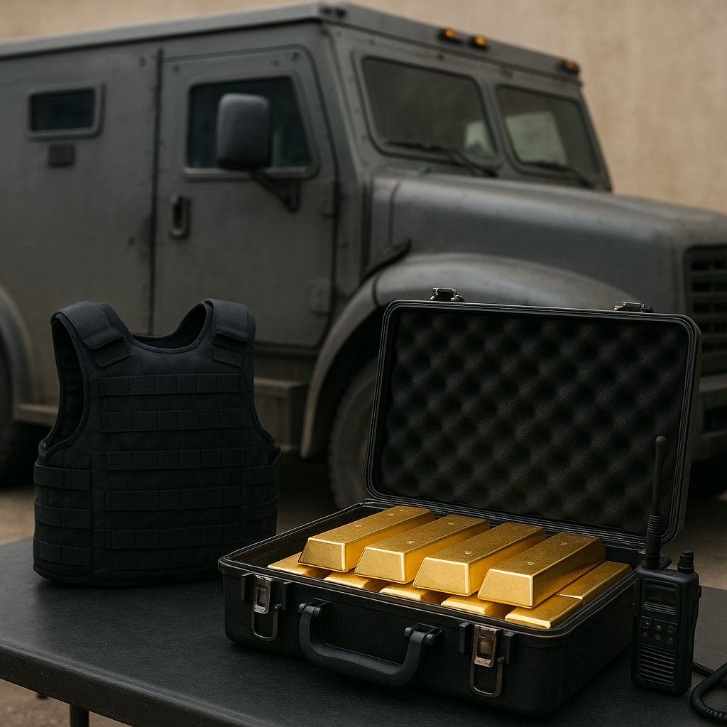Jak zabezpieczyć transport złota