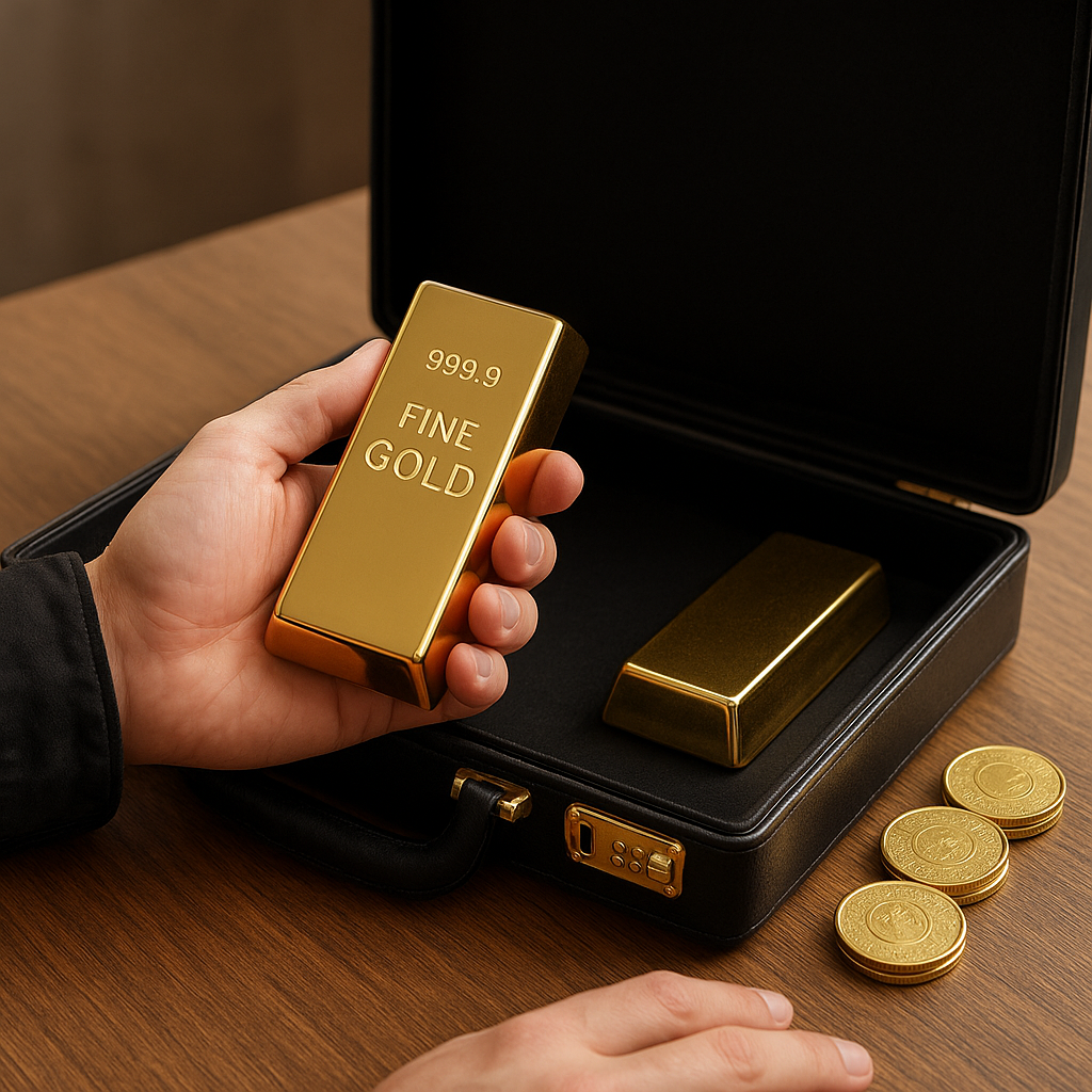 Jak inwestować w złoto anonimowo