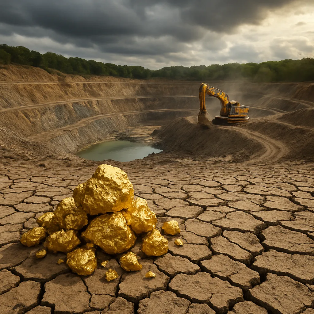 Złoto a zmiany klimatyczne – wpływ wydobycia na środowisko
