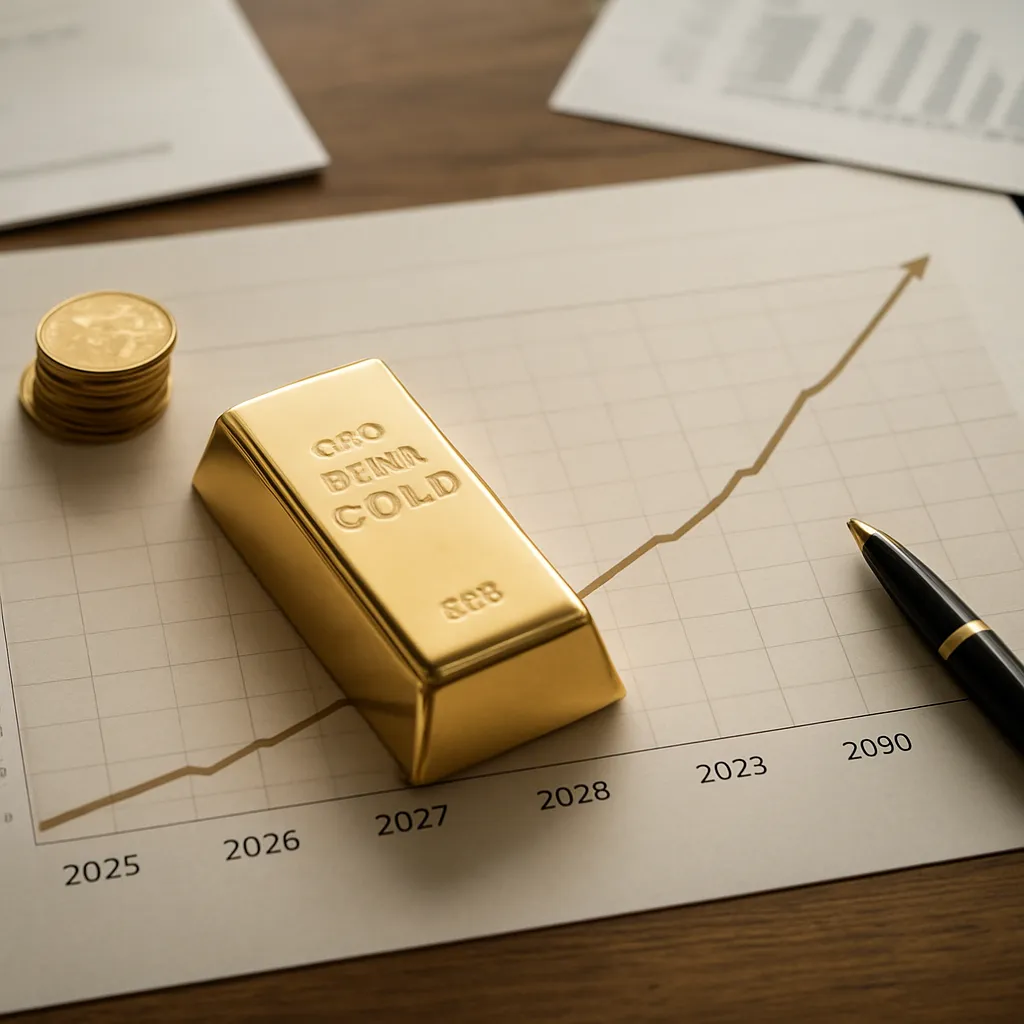 Jakie są prognozy dla rynku złota w latach 2025–2030