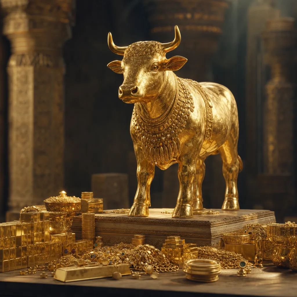 Złoty cielec a symbolika złota