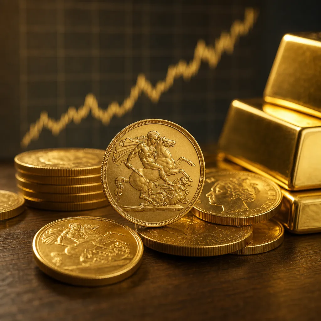 Złoty suweren brytyjski jako złota moneta inwestycyjna